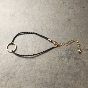 Black thread bracelet